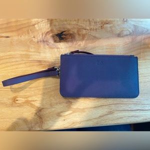 Lo and sons purple wristlet